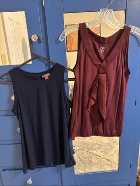 Bundle of TWO tops—LOFT XSP and Vince Camuto XS